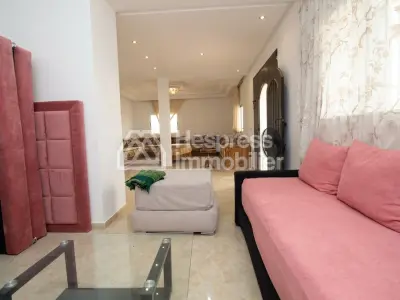 Property with house and wooded grounds