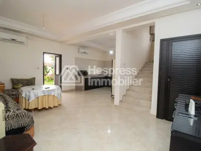 Property with house and wooded grounds