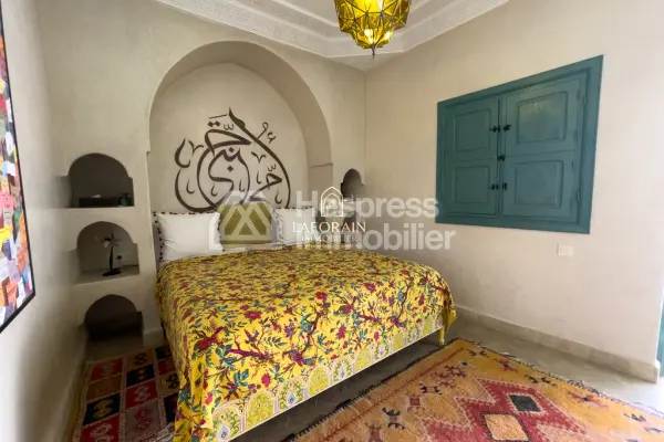 RIAD D’EXCEPTION À VENDRE – BAB DOUKKALA, MARRAKECH