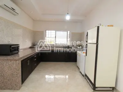Property with house and wooded grounds
