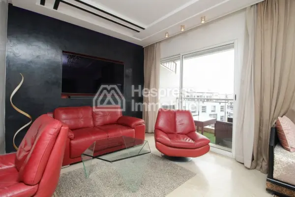 Spacieux Duplex au dernier étage avec vue mer