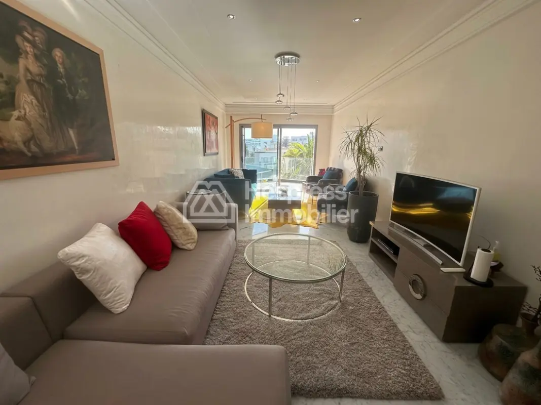 Apartment for rent at Palmier . 2 bedrooms, including comfortable suites. Furnished.