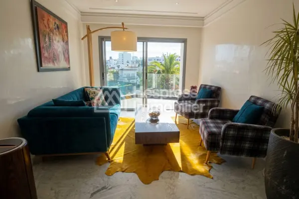 Apartment for rent at Palmier . 2 bedrooms, including comfortable suites. Furnished.