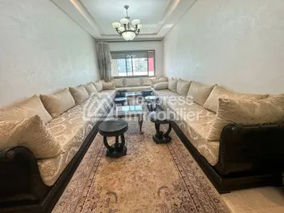 Beautiful apartment for sale in the Bachkou district. 3 comfortable bedrooms. Concierge service and air conditioning.
