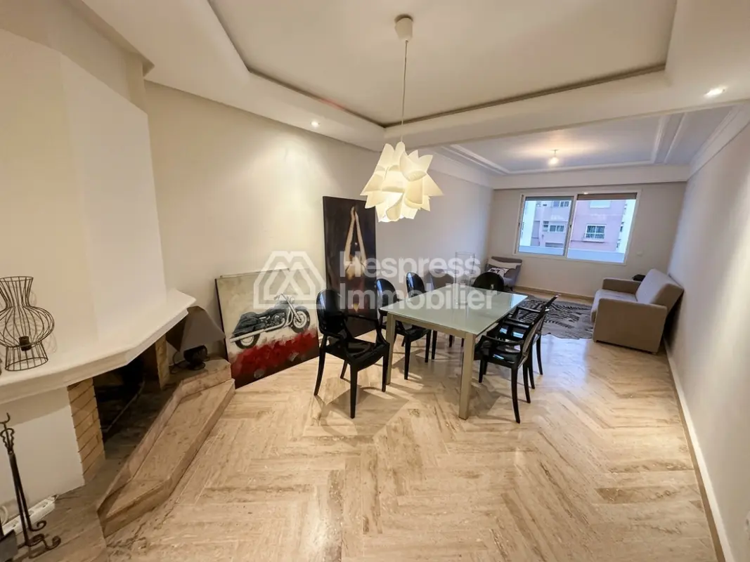 Un superbe appartement demi meublé à louer sur gau
