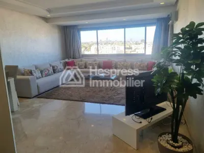 Superb apartment for rent in Racine Extension. Total area 155 m². Well furnished.