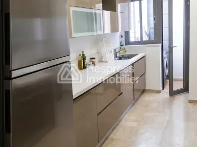 Superb apartment for rent in Racine Extension. Total area 155 m². Well furnished.