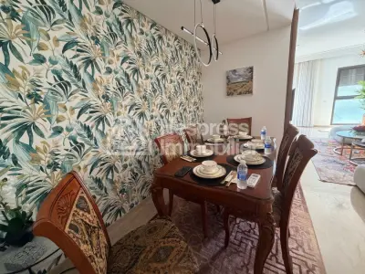 Appartement en location à Casablanca Finance City. Surface de 120 m². Meublé