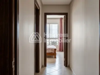 Apartment for rent in Tangier with garage, city center location