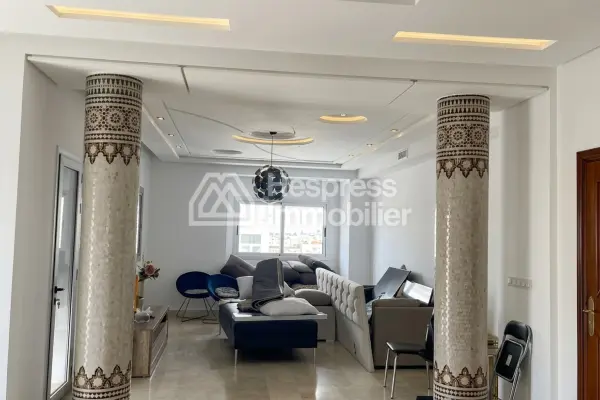 Magnifique duplex neuf avec terrasse a louer quartier iberia surface 340m²