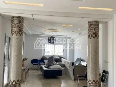 Beautiful new duplex with terrace for rent in the Iberia district, 340m² in area