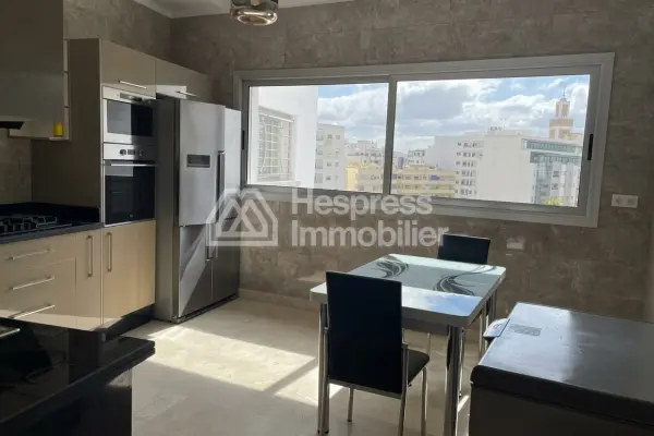 Magnifique duplex neuf avec terrasse a louer quartier iberia surface 340m²