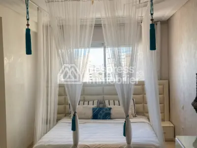 Apartment for rent with terrace, 124m² area, located on Rue de Fes
