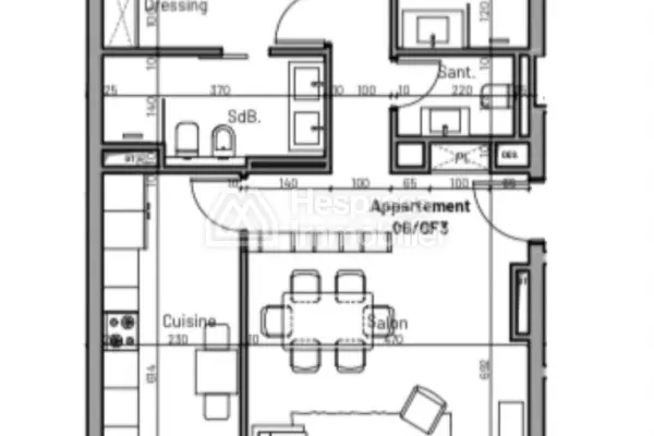 À louer – Appartement de prestige à L’Orangeraie – Souissi