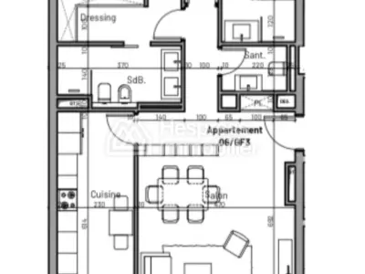 For rent – ​​Luxury apartment in L'Orangeraie – Souissi