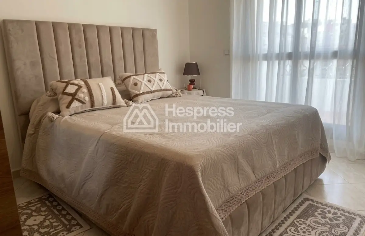 Apartment for rent in Tangier with terrace, located in the Berchet district