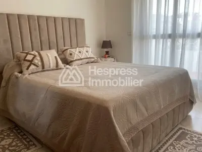 Apartment for rent in Tangier with terrace, located in the Berchet district