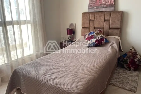 Apartment for rent in Tangier with terrace, located in the Berchet district