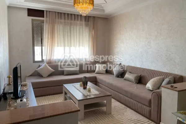 Apartment for rent in Tangier with terrace, located in the Berchet district