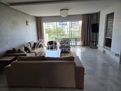 FOR RENT – Superb Furnished Apartment of 220 m² in Prestigia Hay Riad