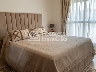 Apartment for rent in Tangier with terrace, located in the Berchet district