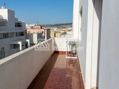 Apartment for rent in Tangier with terrace, located in the Berchet district