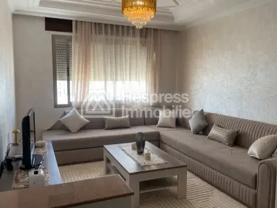 Apartment for rent in Tangier with terrace, located in the Berchet district