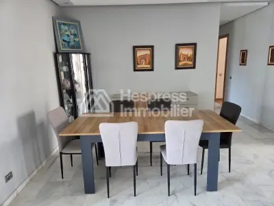 FOR RENT – Superb Furnished Apartment of 220 m² in Prestigia Hay Riad