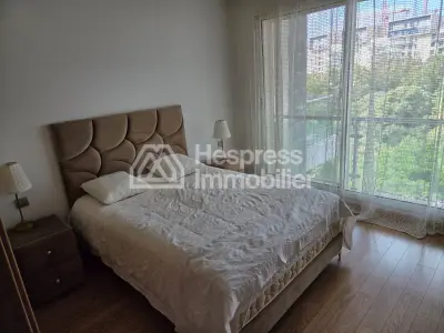 FOR RENT – Superb Furnished Apartment of 220 m² in Prestigia Hay Riad
