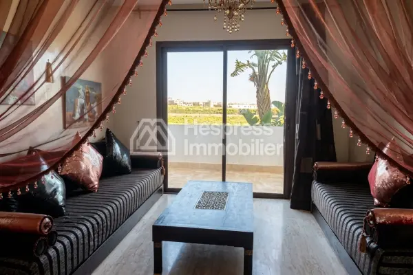 Apartment for rent with terrace in Tangier beachfront location