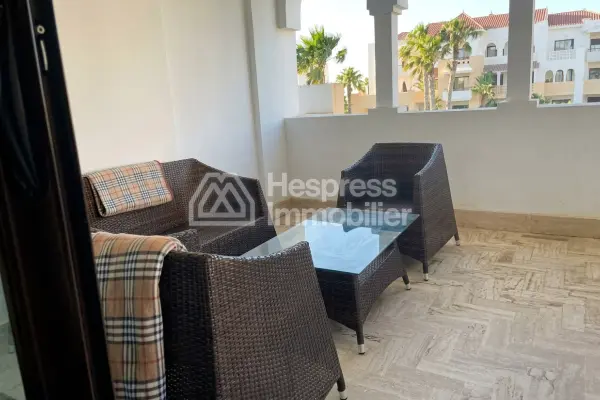 Apartment for rent with terrace in Tangier beachfront location