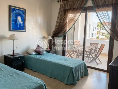 Apartment for rent with terrace in Tangier beachfront location
