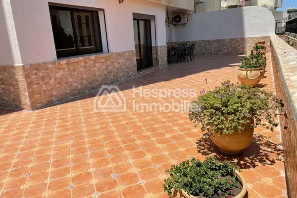 Appartement avec terrasse a louer quartier administratif surface 280m²