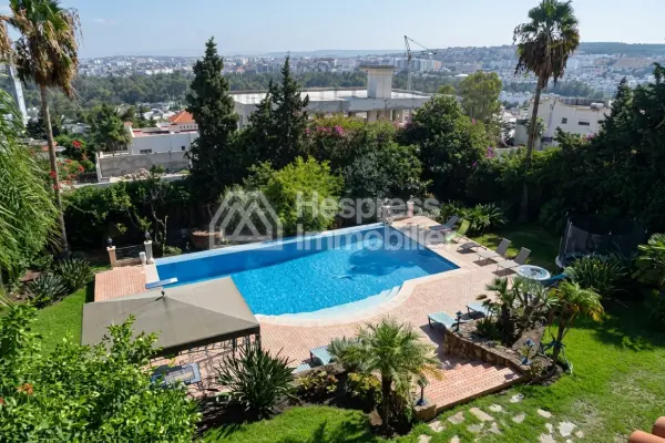 Magnificent villa for rent in Tangier 1939 m² area, mountain location, reference / ltaam9934