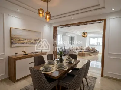 New apartment for rent in the Iberia district, 134 m² in size