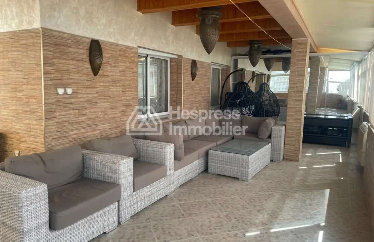 Family apartment for rent with terrace in the Lotinord residence / reference: ltaam35826