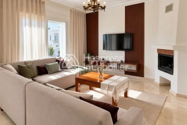 Villa entierement renovee a louer situation boubana golf tanger