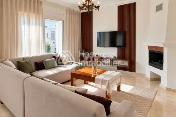 Villa entierement renovee a louer situation boubana golf tanger