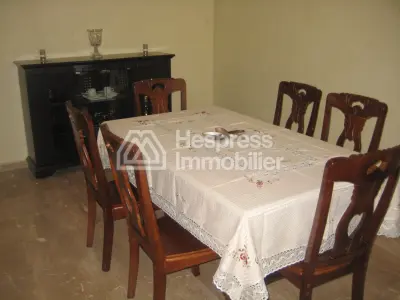 Furnished apartment for rent, steps from the marina