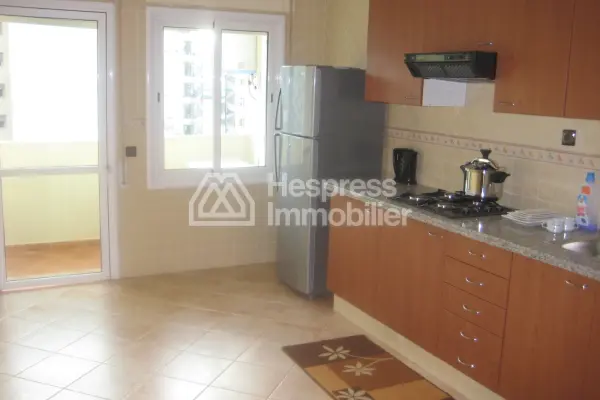 Furnished apartment for rent, steps from the marina