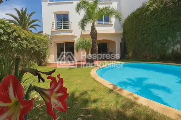BELLE VILLA à louer MEUBLÉE à AIN DIAB extension