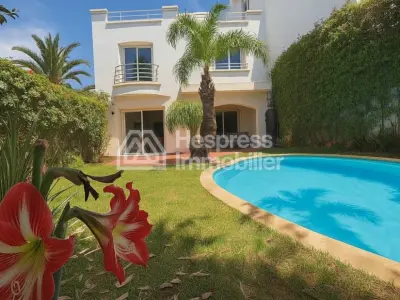 BEAUTIFUL FURNISHED VILLA for rent in Aïn Diab extension