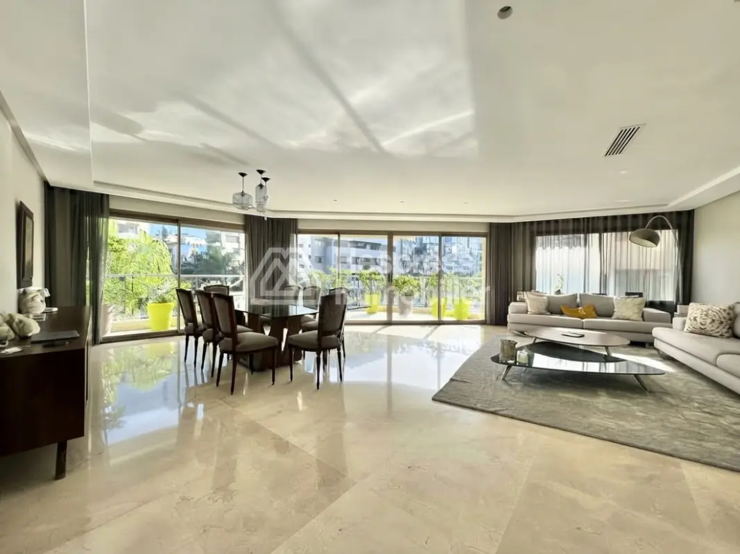 Luxury furnished apartment for rent on Boulevard Massira