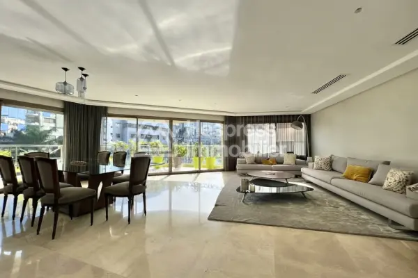 Luxury furnished apartment for rent on Boulevard Massira