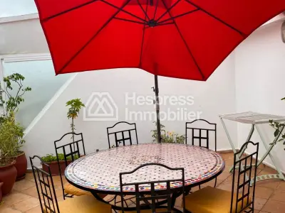 Beautiful furnished apartment with terrace in Hassan