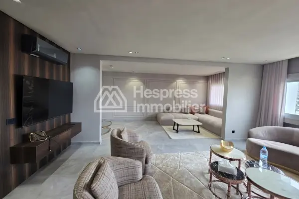 LUXURIOUS FURNISHED apartment for rent on Boulevard Moulay Youssef
