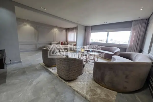 LUXURIOUS FURNISHED apartment for rent on Boulevard Moulay Youssef
