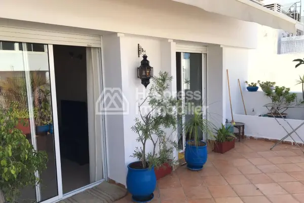 Beautiful furnished apartment with terrace in Hassan