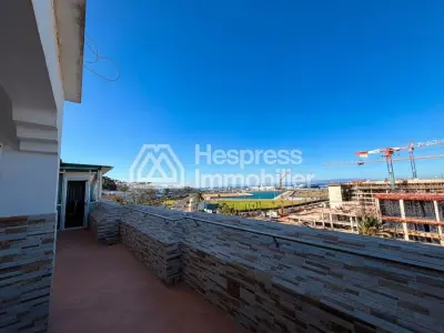 Bel appartement meublé à louer, corniche tanger