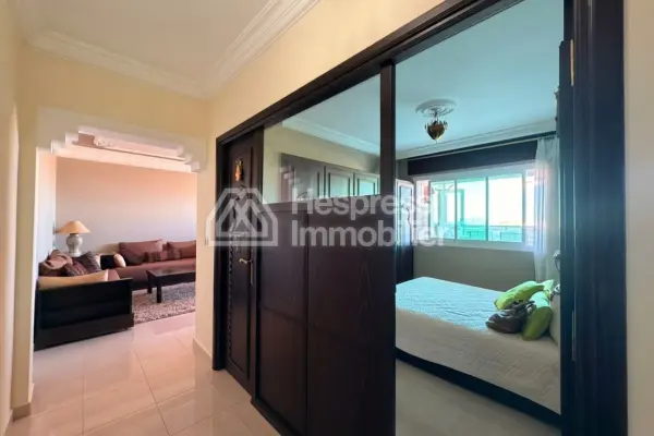 Bel appartement meublé à louer, corniche tanger